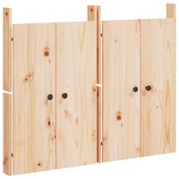 Kastdeurtjes voor buitenkeuken MEPPEL  2 st 50x9x82 cm grenenhout 2