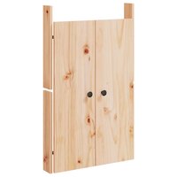 Kastdeurtjes voor buitenkeuken MEPPEL  2 st 50x9x82 cm grenenhout 3