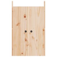 Kastdeurtjes voor buitenkeuken MEPPEL  2 st 50x9x82 cm grenenhout 5
