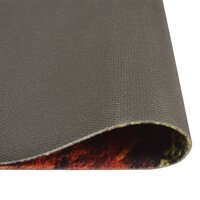 Keukenmat wasbaar lepel- en kruidenprint 45x150 cm fluweel 3