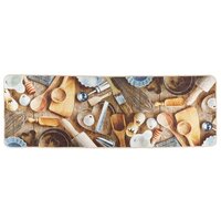 Keukenmat wasbaar 60x180 cm meerkleurig 2