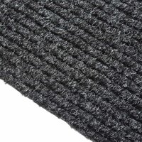 Droogloopmat 100x500 cm antracietkleurig 2