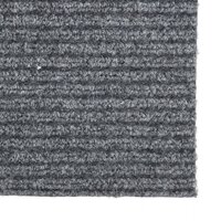 Droogloopmat 100x100 cm grijs 3