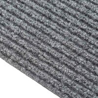 Droogloopmat 100x400 cm grijs 2