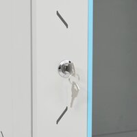 Netwerkkast wandgemonteerd 9U 19&amp;quot; IP20 53x40x45 cm 7