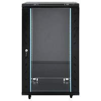 Netwerkkast met draaiwieltjes 18U 19&amp;quot; IP20 60x60x100 cm 3