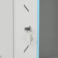 Netwerkkast met draaiwieltjes 18U 19&amp;quot; IP20 60x60x100 cm 7