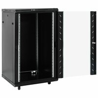 Netwerkkast 18U 19&amp;quot; IP20 60x60x100 cm zwart 2