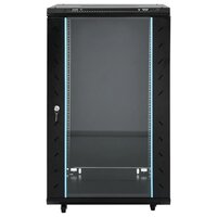 Netwerkkast 18U 19&amp;quot; IP20 60x60x100 cm zwart 3