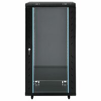 Netwerkkast 22U 19&amp;quot; IP20 60x60x120 cm zwart 3