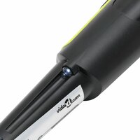 Pinpointer metaaldetector met LCD-scherm zwart en geel 6