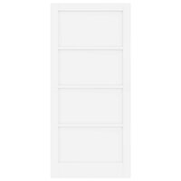 Binnendeur Wit 93 x 202 cm Multiplex 4