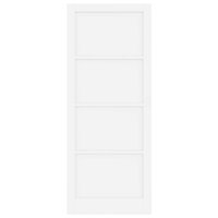 Binnendeur Wit 93 x 232 cm Multiplex 4