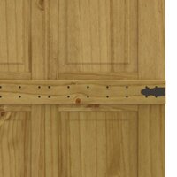 Schuifdeur Corona HoningBruin 80 x 210 cm Massief grenenhout 4