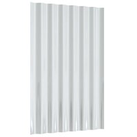 Dakpanelen 12 st 60x36 cm gegalvaniseerd staal groen 5