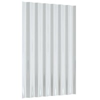 Dakpanelen 36 st 60x36 cm gegalvaniseerd staal antracietkleurig 5