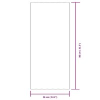 Dakpanelen 36 st 80x36 cm gegalvaniseerd staal antracietkleurig 7