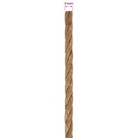 Jute Touw 2 pcs 2 mm 100 m Naturel 100% Tossa jute 6
