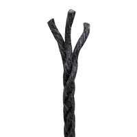 Jute Touw 2 pcs 2 Zwart 100% Tossa jute 4