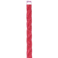 Jute Touw 2 pcs Rood 100% Tossa jute 5