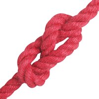 Jute Touw Rood 100% Tossa jute 3
