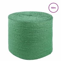 Jute Touw Groen 100% Tossa jute 2