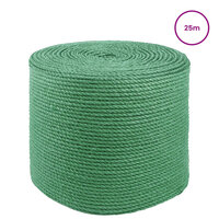 Jute Touw Groen 100% Tossa jute 2