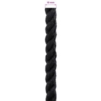 Touw Zwart 1 x 1 x 2500 cm Katoen 5