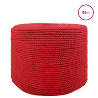 Touw Rood 0,4 x 0,4 x 5000 cm Katoen 2