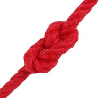 Katoenen Touw 25 m 6 Rood 100% Katoen 3