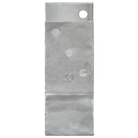 Grondankers 12 st 7x6x15 cm gegalvaniseerd staal zilverkleurig 4