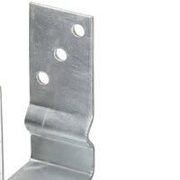 Grondankers 12 st 7x6x15 cm gegalvaniseerd staal zilverkleurig 5