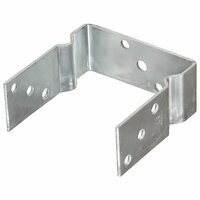 Grondankers 12 st 14x6x15 cm gegalvaniseerd staal zilverkleurig 2