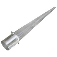 Grondpinnen 2 st 12x91 cm gegalvaniseerd staal zilverkleurig 3