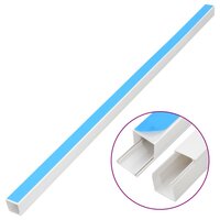 Kabelgoot zelfklevend 30x15 mm 10 m PVC 3