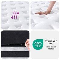 Pocketveringmatras middelhard 80x200 cm 8