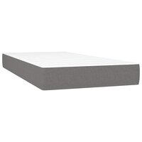 Pocketveringmatras voor kinderen medium 80x160 cm stof donkergrijs 2