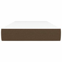 Pocketveringmatras voor kinderen medium 80x160 cm stof donkerbruin 3