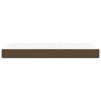 Pocketveringmatras voor kinderen medium 80x160 cm stof donkerbruin 4
