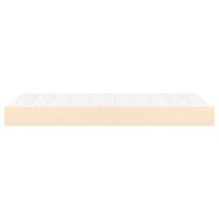 Pocketveringmatras voor kinderen medium 80x160 cm stof cr&amp;egrave;mekleurig 4