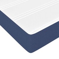 Pocketveringmatras voor kinderen medium 80x160 cm stof blauw 5