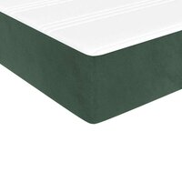 Pocketveringmatras voor kinderen medium 80x160 cm fluweel donkergroen 5