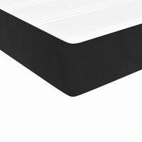 Pocketveringmatras medium 80x210x20 cm fluweel zwart 5