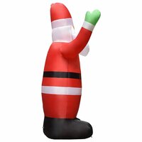 Kerstman opblaasbaar met LED&amp;apos;s IP44 4,5 m  4