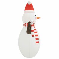 Sneeuwpop opblaasbaar met LED&amp;apos;s 630 cm 5