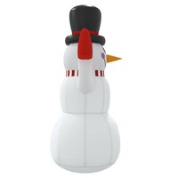 Sneeuwpop opblaasbaar met LED&amp;apos;s 300 cm 5