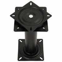 Bootstoelpoot met 360&amp;deg; draaiplateau staal 3