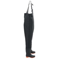 Waadpak met laarzen maat 40 zwart 3