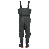 Waadpak met laarzen en riem maat 45 donkergroen 4