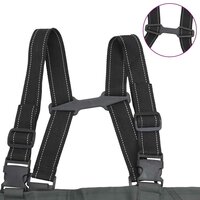Waadpak met laarzen en riem maat 45 donkergroen 5